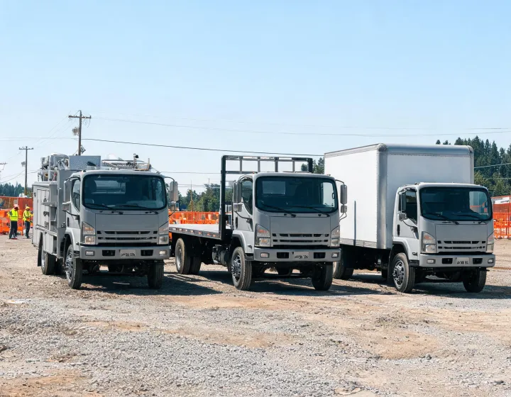Custom heavy-duty truck configurations in commercial field applications